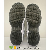 بزرگپا نیوبالانس 530 سفید سرمه ای (کد ۴۱۸)