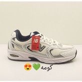 نیوبالانس ۵۳۰ سفید سرمه ای (کد ۴۱۰)