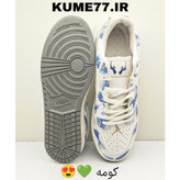 نایک جردن فیش سفید آبی (کد 369)